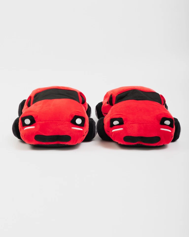 MX5 / Miata Inspired Slippers - Stuffed Toy Plush Shoes Unisex - Image 2 of 4
