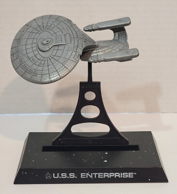 Star Trek Next Generation USS Enterprise Business Card Holdr 1994 Applause  wBOX
