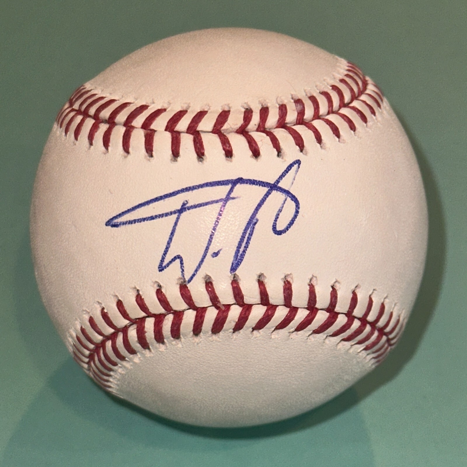 WANDER FRANCO Autographed Signed Tampa Bay Rays () Official MLB Baseball Beckett Auth. (BAS) 