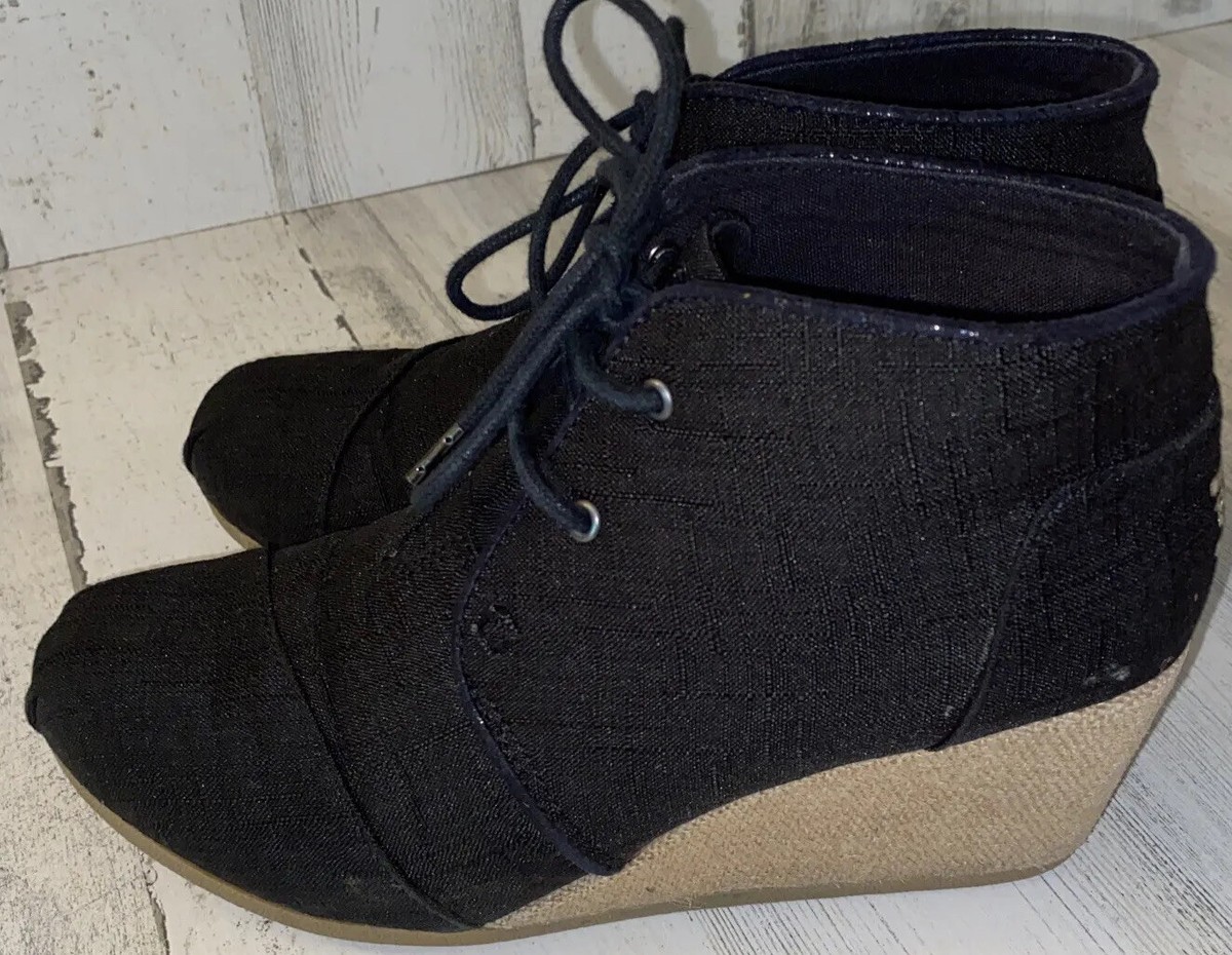 Skechers Bobs Womens Wedge Ankle Boots Size W8