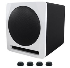 Rockville APM10W 10" 400w Powered Studio Subwoofer Pro Sub  Isolation Feet Pads