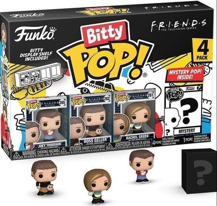 7024787 Merchandising Friends: Funko Pop! Bitty POP 4 Pack - Joey