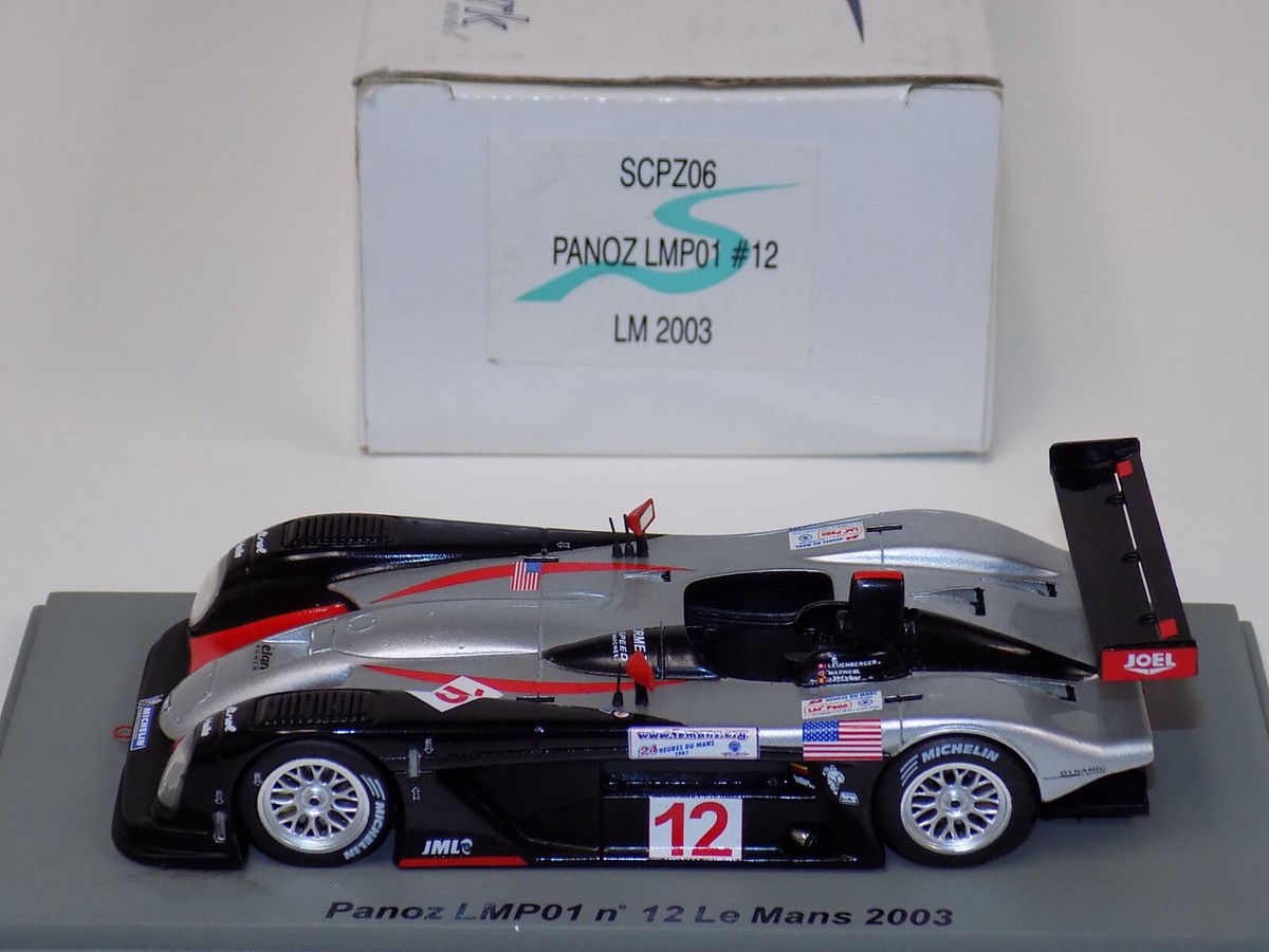 SCPZ06 SPARK PANOZ LMP01 #12 24 Heures du Mans 2003 1/43