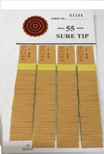 One Dozen # 55 Sure Tip Boards (0-0/9-9)  Bingo/Jar Tickets Free Shipping