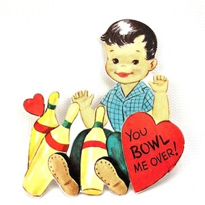 Image result for bowling 1950s pin boy