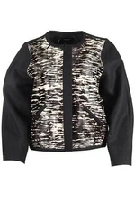ISABEL MARANT CALF HAIR AND WOOL JACKET FR 38 UK 10