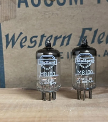 1pcs mullard M8100 radio tube