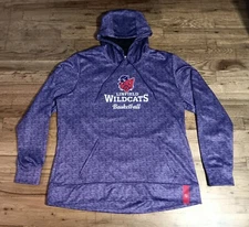 Linfield Wildcats Basketball Hoodie NCAA College Sweatshirt NEW purple Prosphere