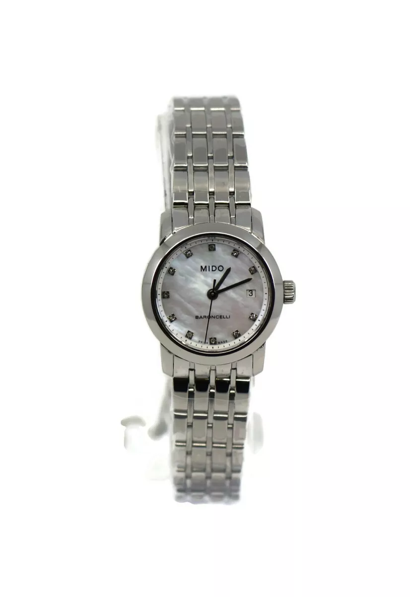 Mido baroncelli cheap diamond