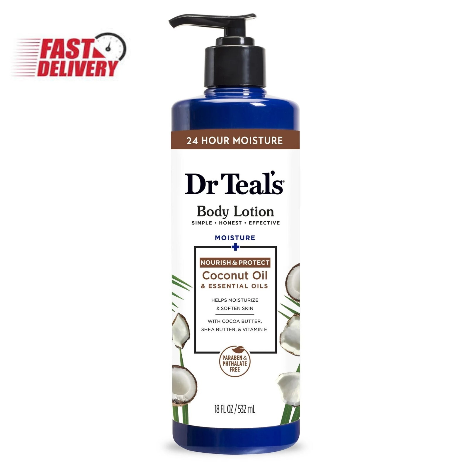 Dr. Teal's Body Lotions, 18 fl oz, (Assorted Varieties)