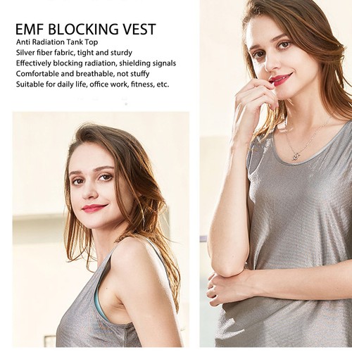 EMF Blocking Vest Anti Radiation Clothing Silver Fiber Men Protection XXL New - Picture 20 of 24