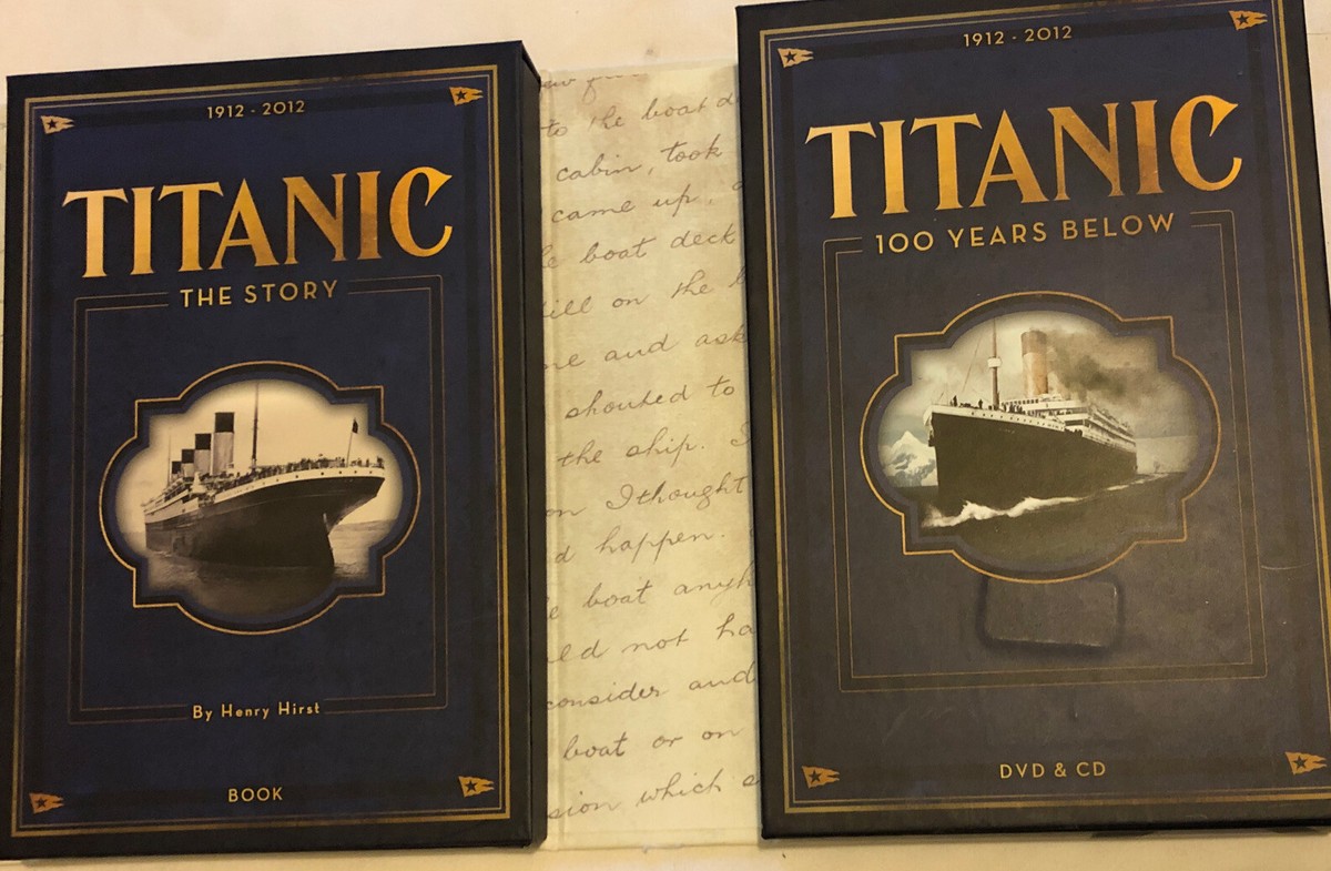 その他 Titanic: 100 Years Below [DVD] Titanic: 100 Years Below (DVD-2-Disc Set, With Book DVD/CD