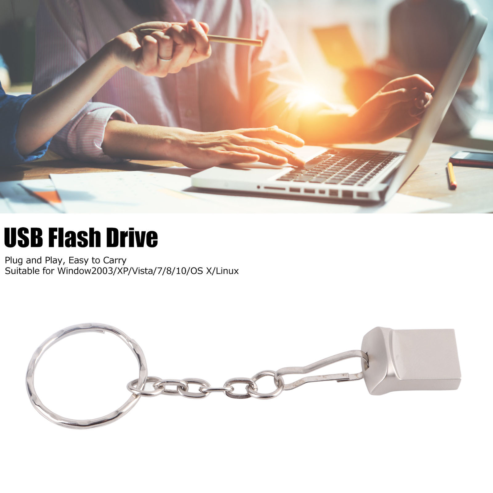 USB Flash Mini Drive Portable USB 2.0 High Speed Bulk For Da Fit
