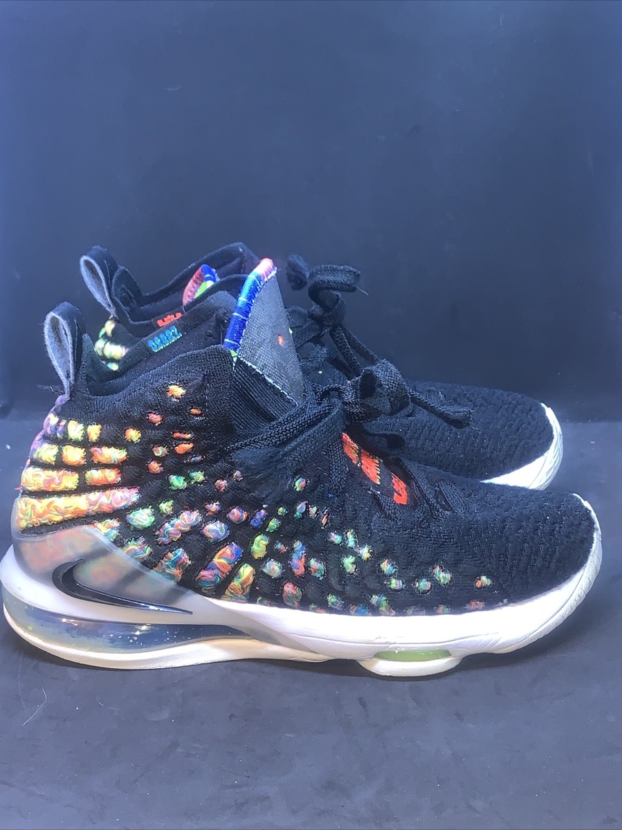 Nike Lebron 17 XVII Black James Gang Sneakers BQ5594-005