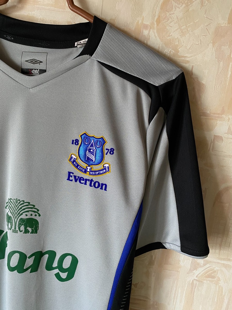 EVERTON 2005 2006 AWAY FOOTBALL SHIRT SOCCER JERSEY UMBRO sz