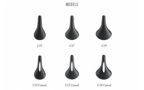 Brooks All Weather CAMBIUM Saddles C15, C17 C19 Standard or Carved - Foto 45 di 46