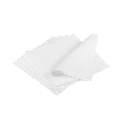 100/200PCS Anti-Tarnish Silver Polishing Cleaning Cloth Cleaner Platinum Jewelry - Picture 9 of 34