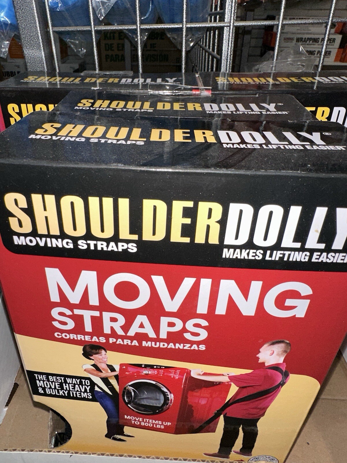 Shoulder Dolly Moving Straps for 2 Movers LD1000 2 HARNESSES