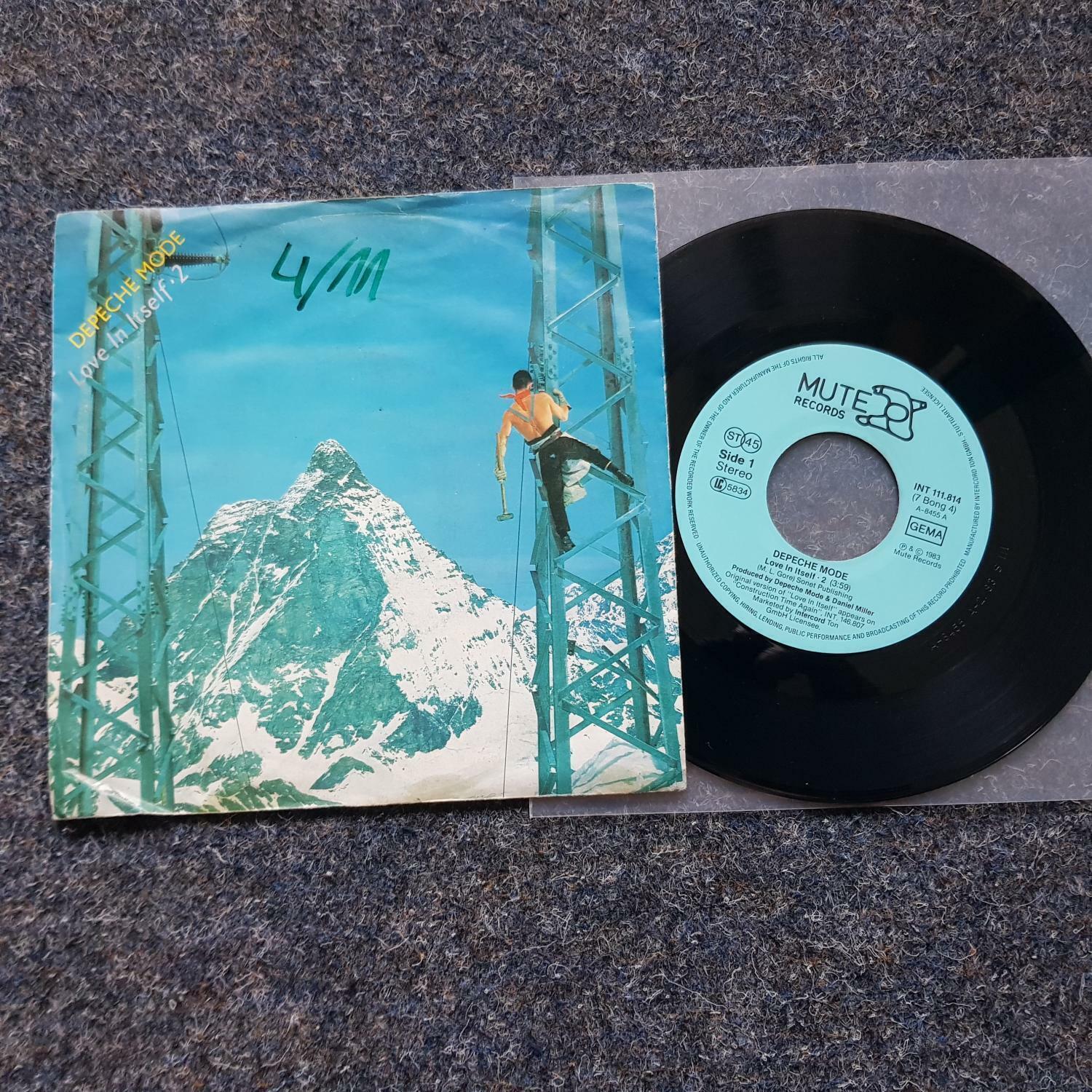 7"" Single Vinyl Depeche Mode - Love in itself Germany