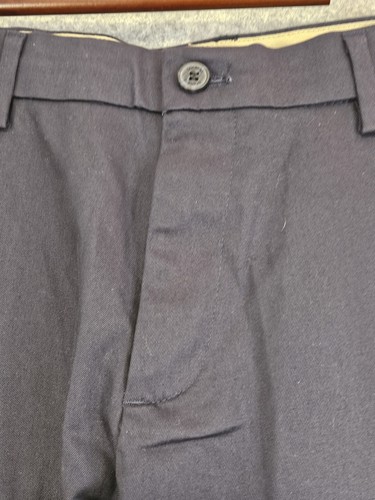 Dockers Signature Khaki Pants Men's 32x34 Stretch Lux Cotton Straight Navy NEW - Picture 5 of 15