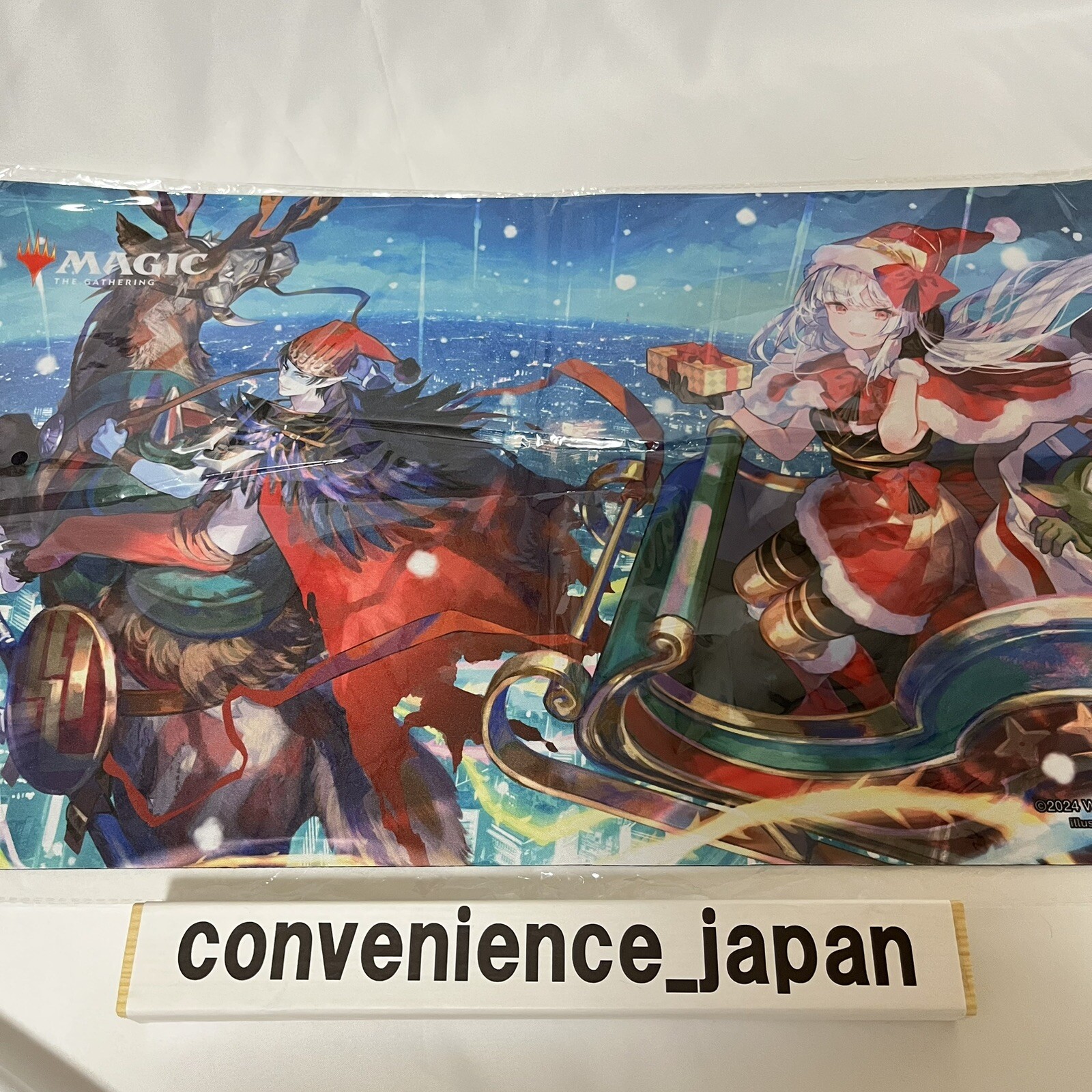MTG Magic Wandering Emperor Christmas Official Playmat Sealed limited Japan 2024