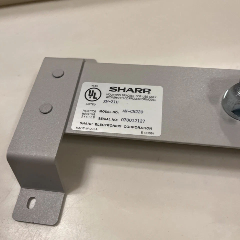 Sharp AN-CM220 Ceiling Mount Projector Bracket - Image 2 of 4