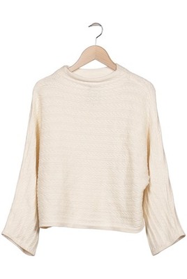 ZERO Pullover Damen Strickpullover Strick Oberteil Gr. M Baumwolle C... #2qypyvx
