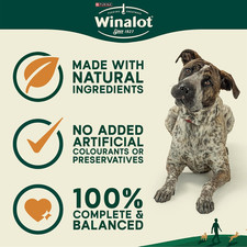 WINALOT Friday Suppers Mixed Variety Fish in Gravy Wet Dog Food 40X100G 4.09 per kilo