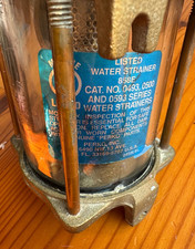 PERKO 0493 Bronze Marine Raw Water Intake Str...