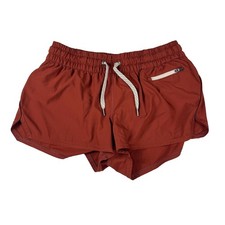 Vuori Clementine 2.0 Running Shorts Red Women's Size Small