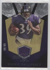 2008 Upper Deck Icons Rookie Brilliance Rainbow Gold Jerseys 88/99 Ray Rice 04uj