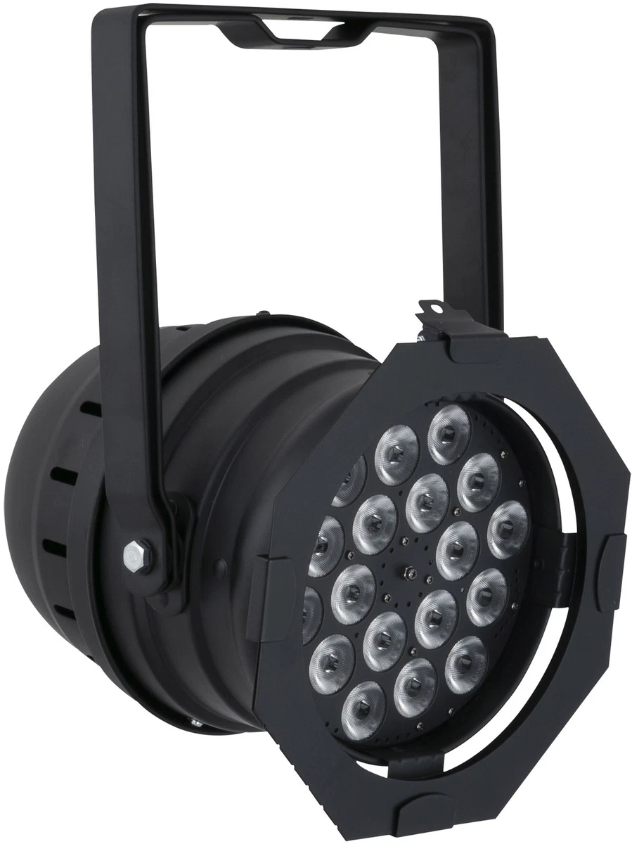 SHOWTEC LED Par 64 Short Q4-18 18x 8 W RGBW LED Par - schwarz