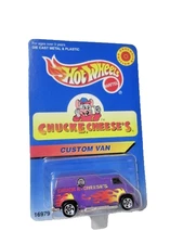 1996 Hot Wheels Chuck E. Cheese Promo Purple Custom Van w/5-SPOKE WHEELS
