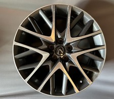 1 2015-2020 LEXUS RC300 RC350 F SPORT ALLOY WHEEL RIM 19" 19x8 GENUINE OEM 19x8J