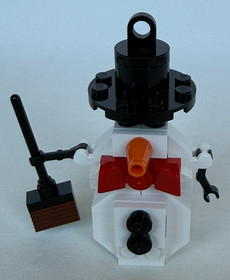 LEGO Seasonal Lot of 3: Snowman (30008), Father Christmas (40010), Tree (40024)