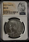 2023 Peace dollar NGC MS 70 First Releases