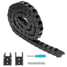 1M Drag Chain Cable Carrier R18 10x10mm(Inn HxW) Plastic 10*10 Close 