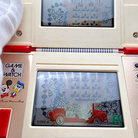 Nintendo Game Watch Mickey Donald Retro Console Tested From Japan 60050