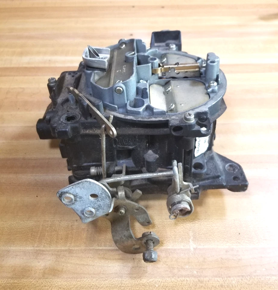 Carburador de 4 barriles 5,7 OMC GM Rochester QuadraJet 7044514 BT 1844 Foto 3 de 4