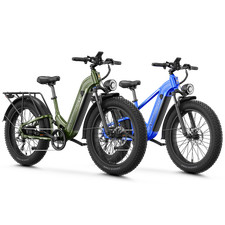 1800W 26" Electric Bike Electric Bicycle 48V 17.5AH Fat Tire Mountain e bike