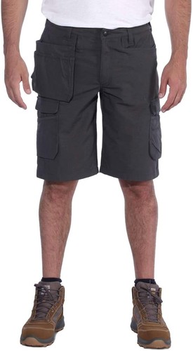 Carhartt Mens Steel Relaxed Fit Multipocket Cargo Shorts Relaxed Fit W32 - Picture 3 of 5