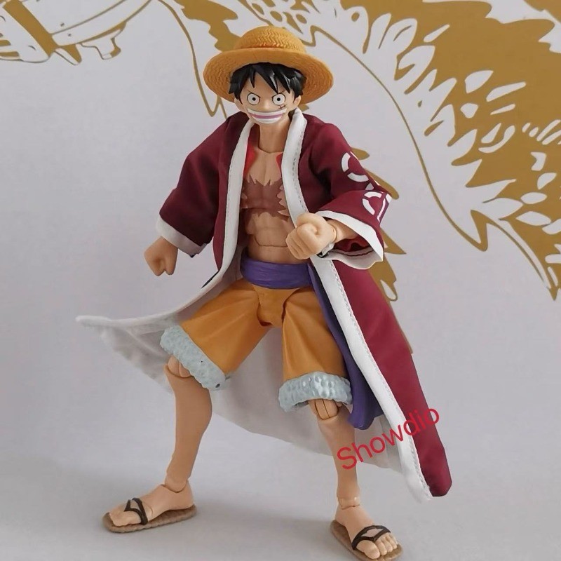 1/12 Custom Wired Coat For 6'' S.H.Figuarts One Piece Monkey D