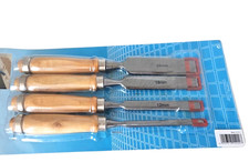 KWB Hobel , Stechbeitelsatz , 4-tlg. 6, 12, 18 & 24 mm Schnitzwerkzeuge
