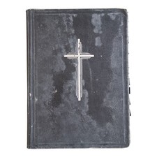 *HH* Antico Libro Preghiere Chiesa Messale Defunti Religioso Votivo Devozionale