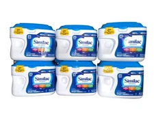 6 Tubs Similac Advance Infant Formula with Iron 20.6 Oz