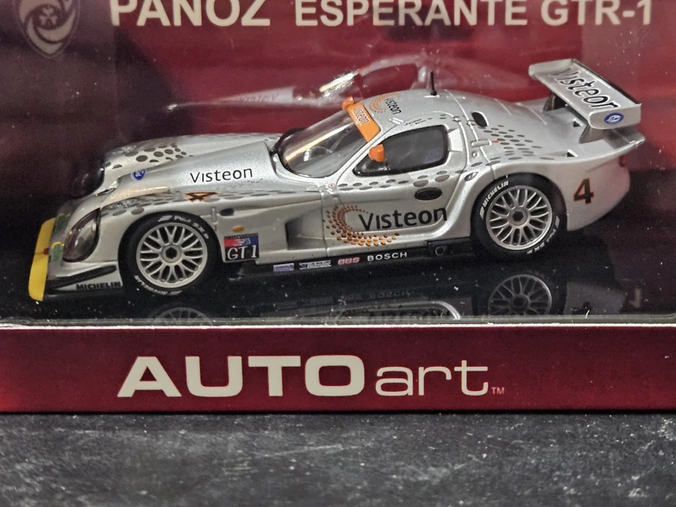 AutoArt Panoz Esperante GTR-1. 1:43 Scale #4 Visteon Diecast Model Car. NEW! - Image 2 of 4