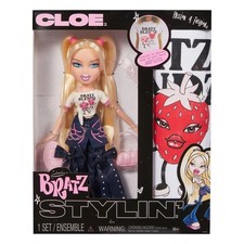 Bratz Stylin' Cloe Fashion Doll with Accessories and Customizable T-Shirt