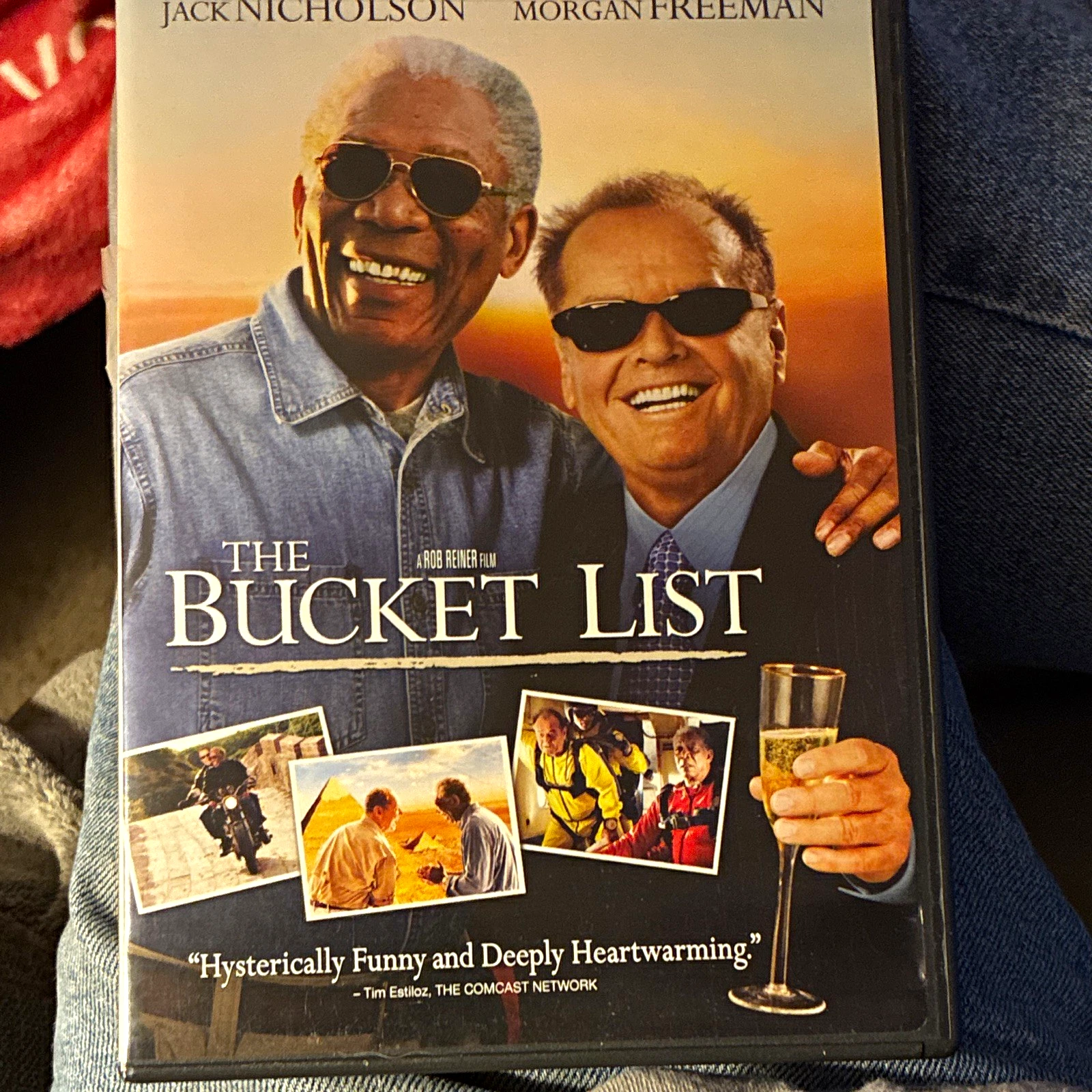 Warner The Bucket List DVD (2007) PG-13 Comedy/Drama Nicholson Freeman FS/WS