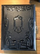 UNIQUE Victorian Cabinet Card & CDV Album with Girl's life in Photos, growing up