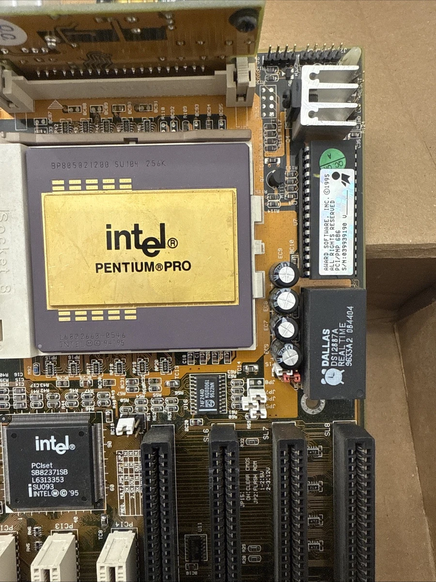 CPU Pentium Pro 200MHz Pentium Pro Computer Processors (CPUs) 200 MHz Bus Speed for sale